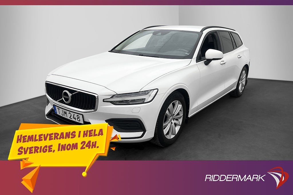 Volvo V60 D3 150hk Momentum VOC Värmare Dragkrok Rattvärme
