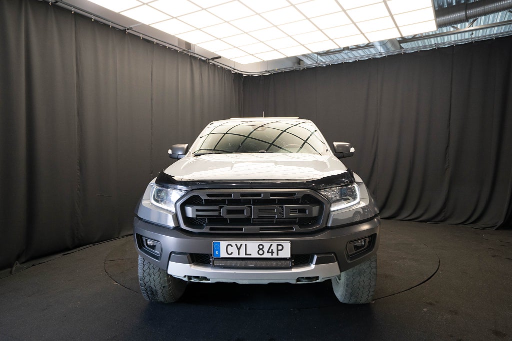 Ford ranger Raptor KÅPA D-VÄRMARE DRAG KAMERA 1-ÄGARE MOMS 213hk