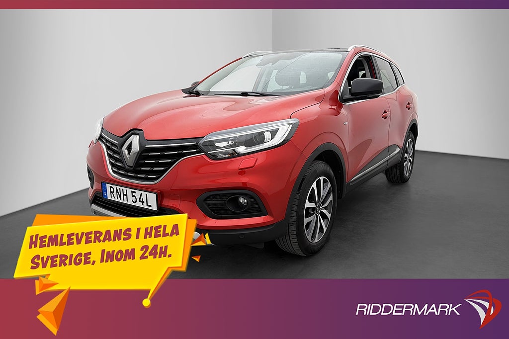 Renault Kadjar 1.3 TCe 140hk Limited Pano Kamera CarPlay