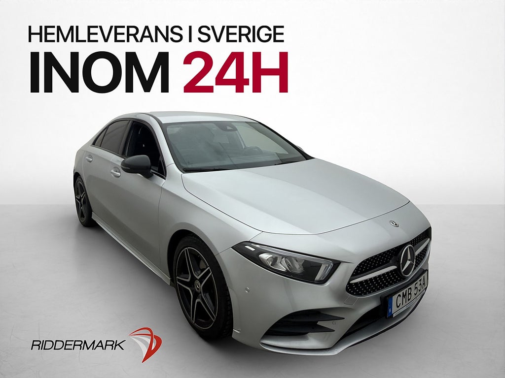 Mercedes-Benz A 200 AMG Line 163hk Wide Drag Navi Kamera