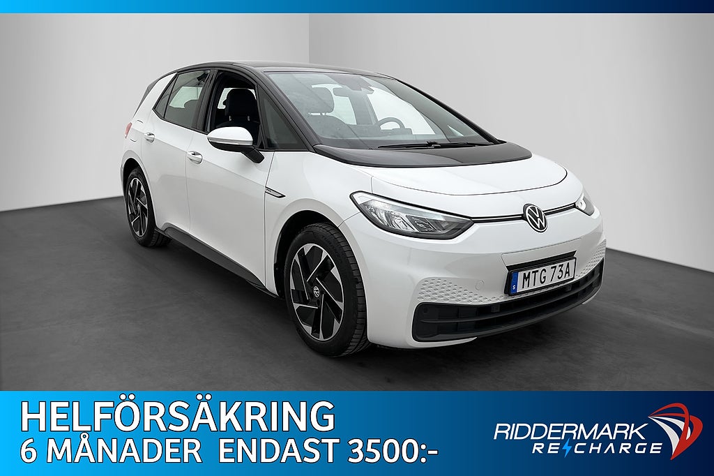 Volkswagen ID.3 Pro Performance 204hk Navi Sensorer MOMS