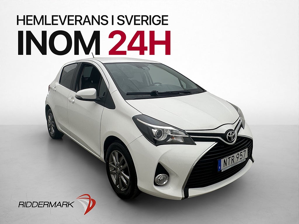 Toyota Yaris Active Edt Feel 99hk Kamera Bluetooth Sätesvärm