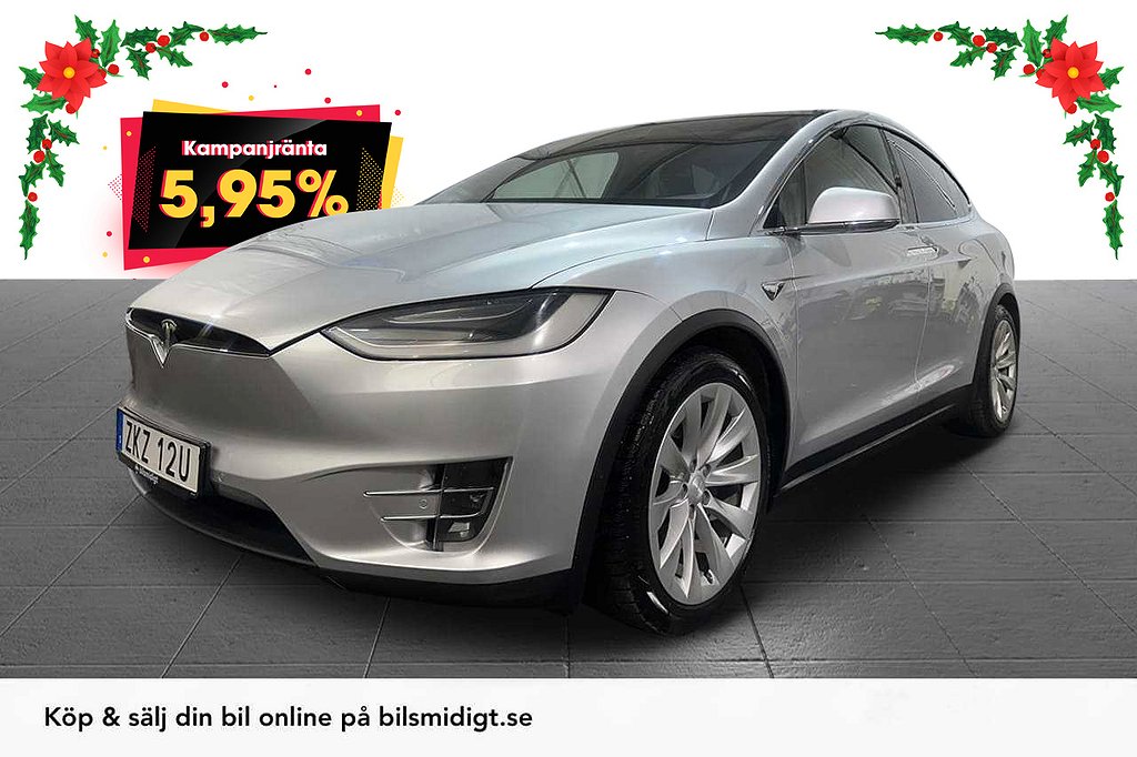 Tesla Model X 90D AWD Fri Supercharge FSD Drag Moms 5,95%*