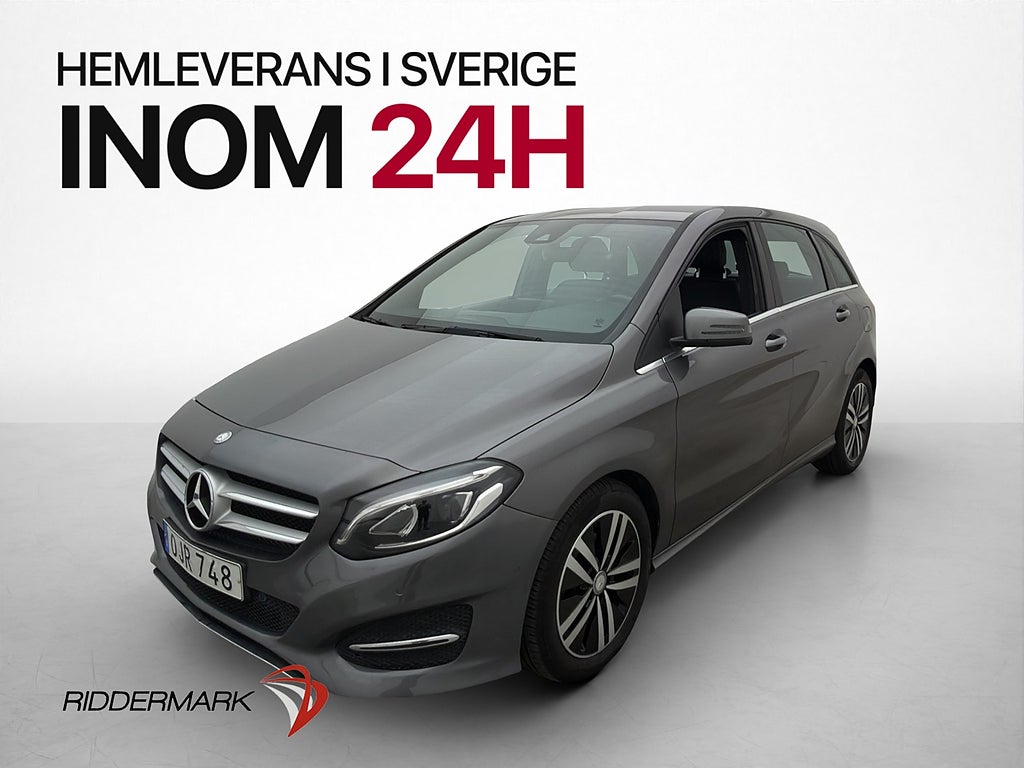 Mercedes-Benz B 200 7G-DCT 156hk Kamera Skinn Sportratt