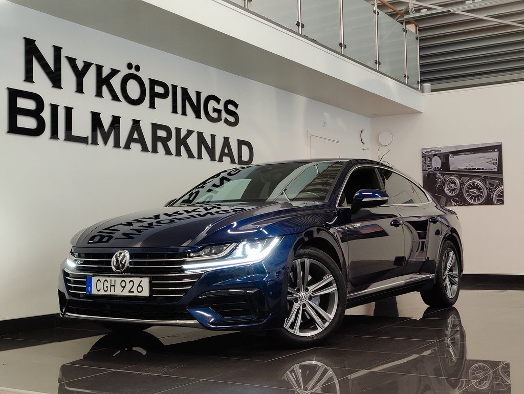 Volkswagen Arteon 2.0 TSI 4M GTR 280hk R-Line Cockpit Kamera