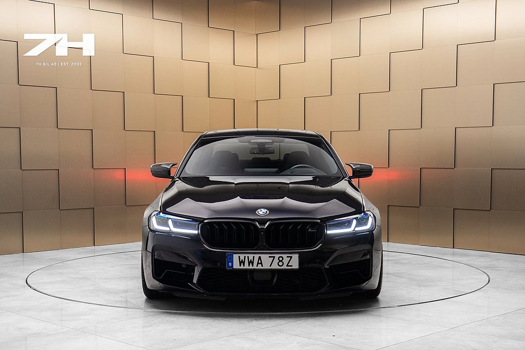 BMW M5 Competition Steptronic HuD Vent. Säten Laser Soft Close