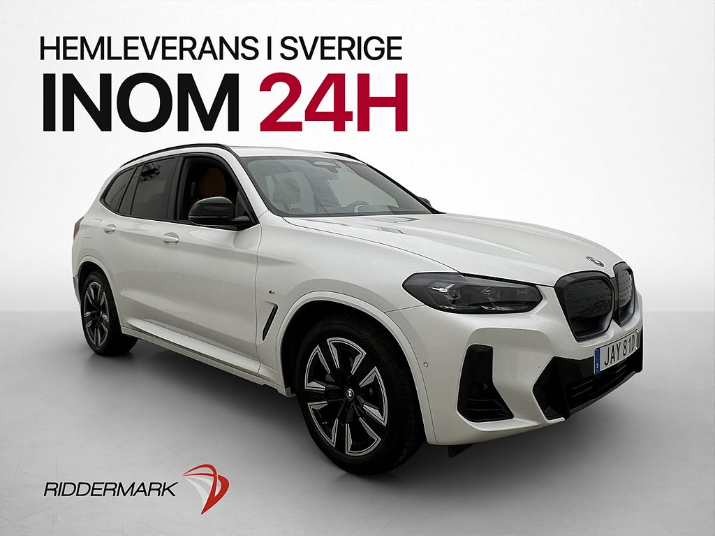BMW iX3 286hk M Sport Charged Pano Drag Kamera Elstolar