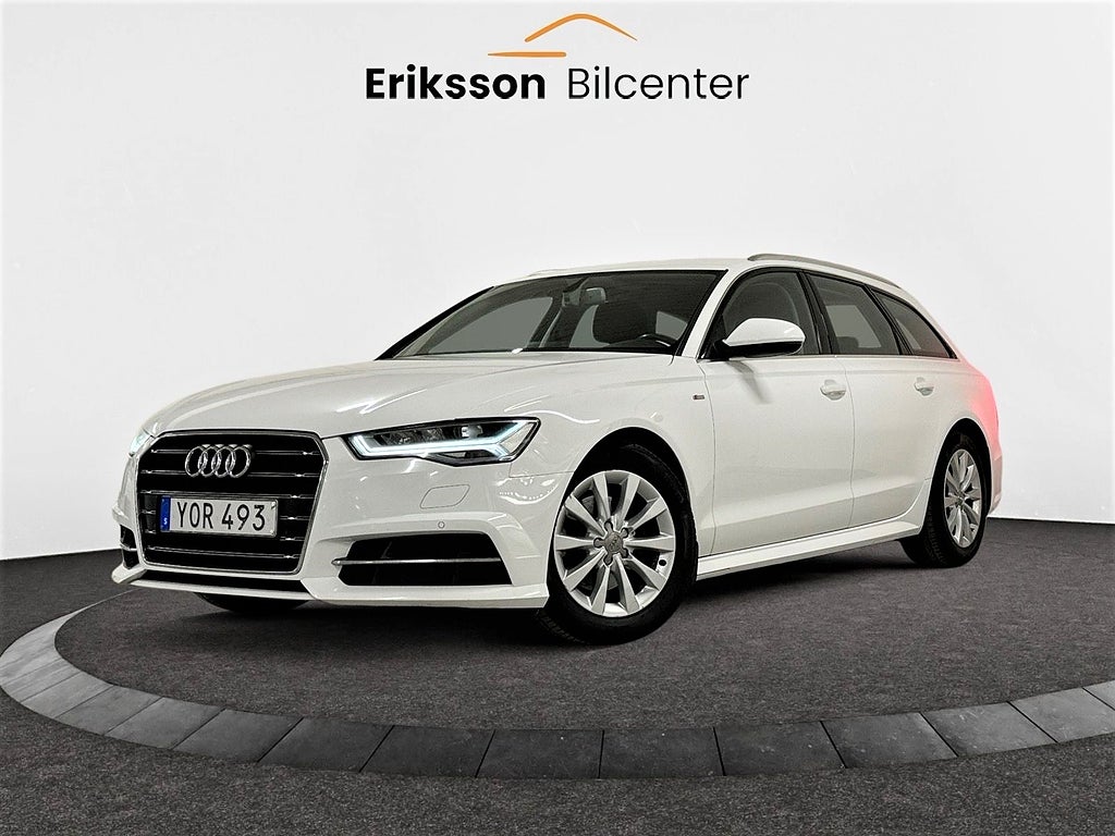 Audi A6 Avant 2.0 TDI 190hk S-Line / D-Värme / Drag / Eu-6