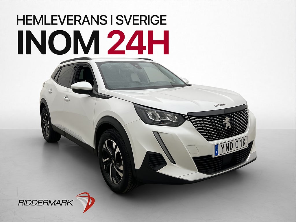 Peugeot 2008 1.2 PureTech 131hk Kamera Carplay P-sensor