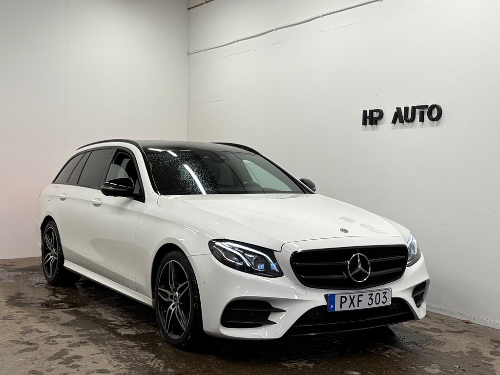 Mercedes-Benz E 220d 194hk AMG Wide Värmare Burm HUD Drag