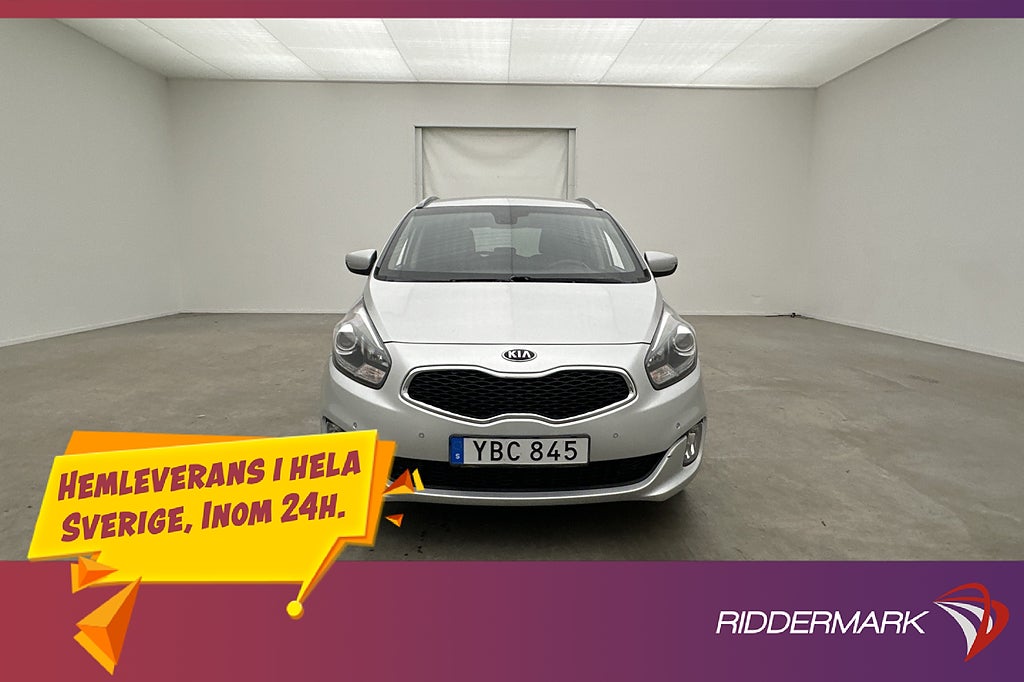 Kia Carens 141hk 7-Sits M&K-Värm P-Sensorer Rattvärme Drag