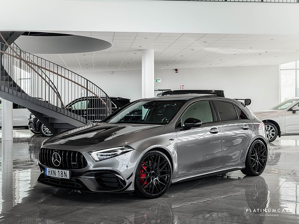 Mercedes-Benz A45 S AMG 4M+ 421hk / Sv.såld / Premium+ / Performance