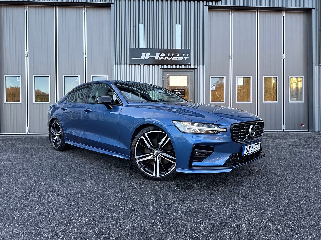 Volvo S60 B5 AWD R-Design Panorama 360´ Harman Kardon, HUD, 