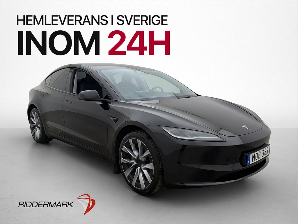 Tesla Model 3 Long Range AWD Premium Dragkrok Värmepump