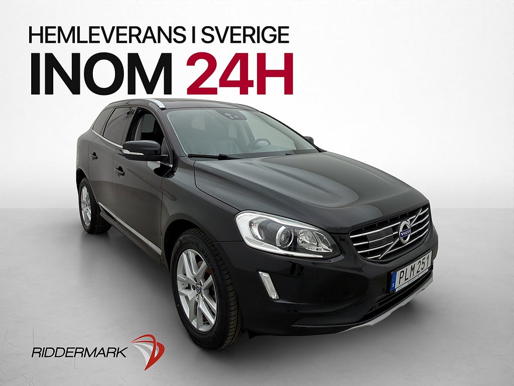 Volvo XC60 D4 AWD Summum Classic Pano VOC Värm Kamera Drag