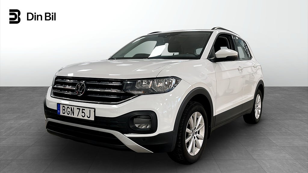 Volkswagen T-CROSS 1.0 TSI 95hk Dragkrok & Backkamera