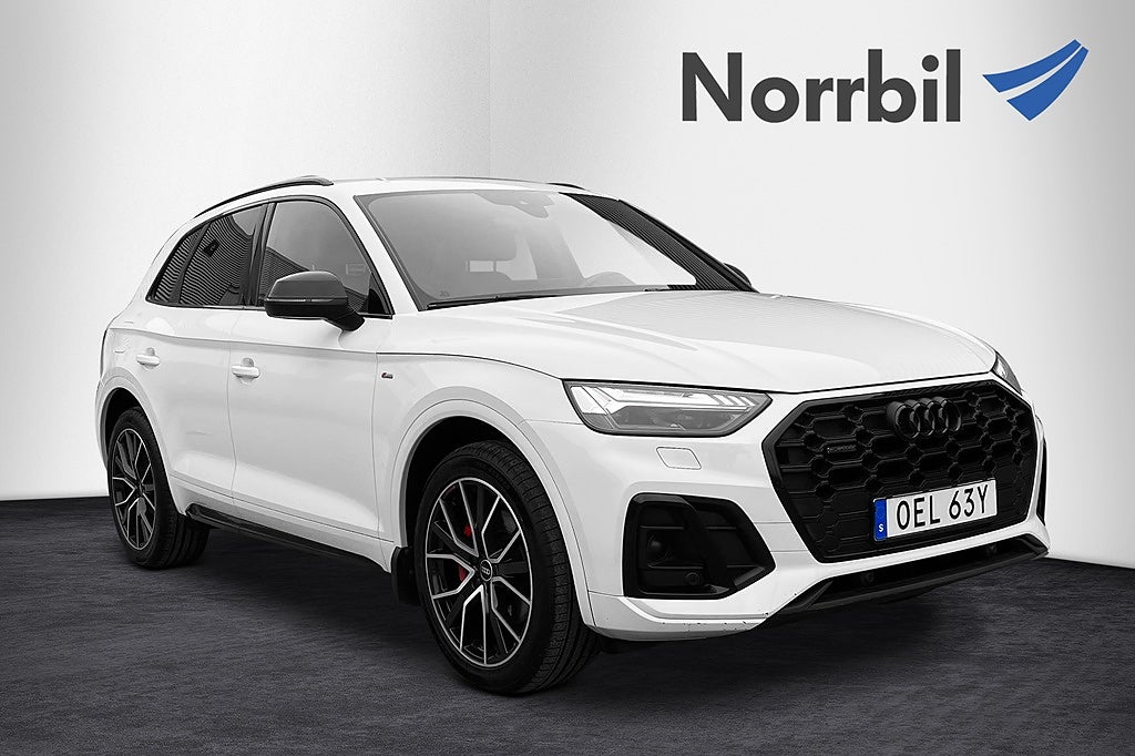 Audi Q5 40 TDI 204HK S-line, Luftfjädring, Matrix, Nav, Ra