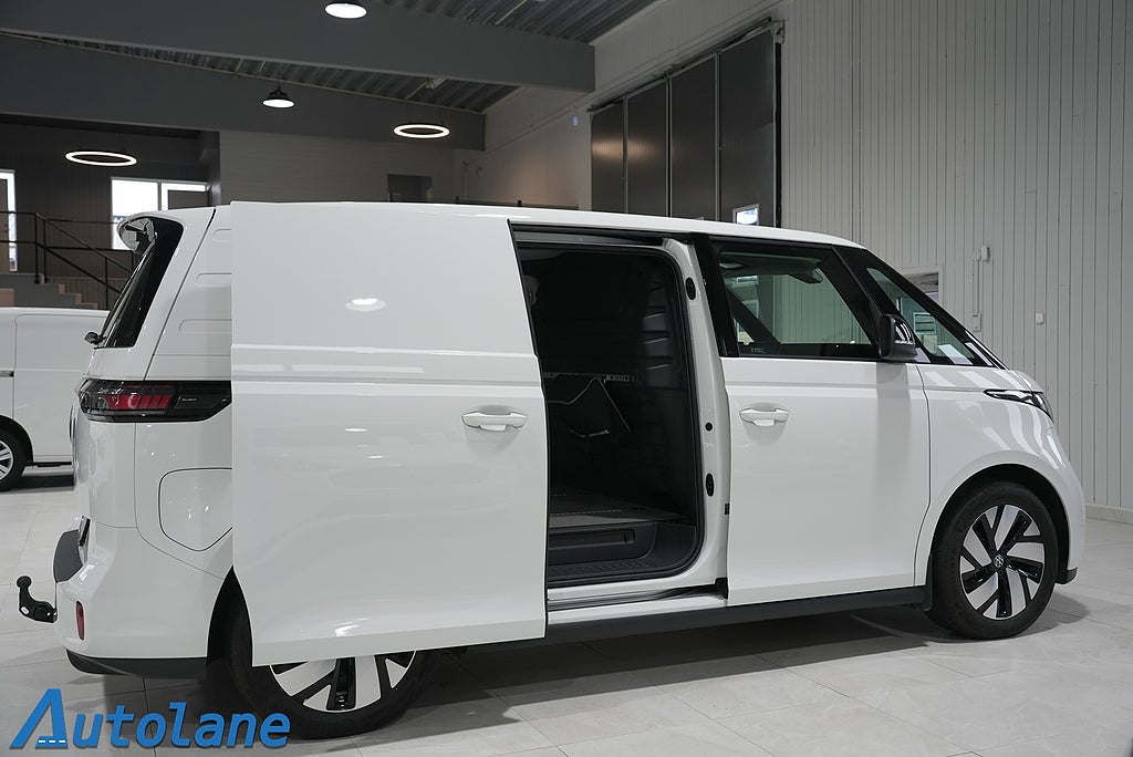 Volkswagen ID. Buzz Cargo 82kWh 204hk P-Värmare,Dragkrok,Kamera,CarPlay