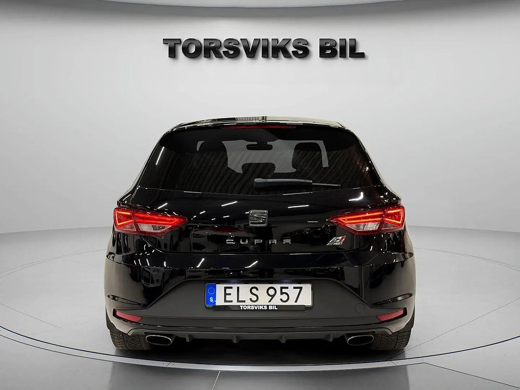 Seat Leon León Cupra 2.0 TSI 290hk Skinn, Vinterhjul, Ledramp, HELGKAMPANJ - miniatyr 5