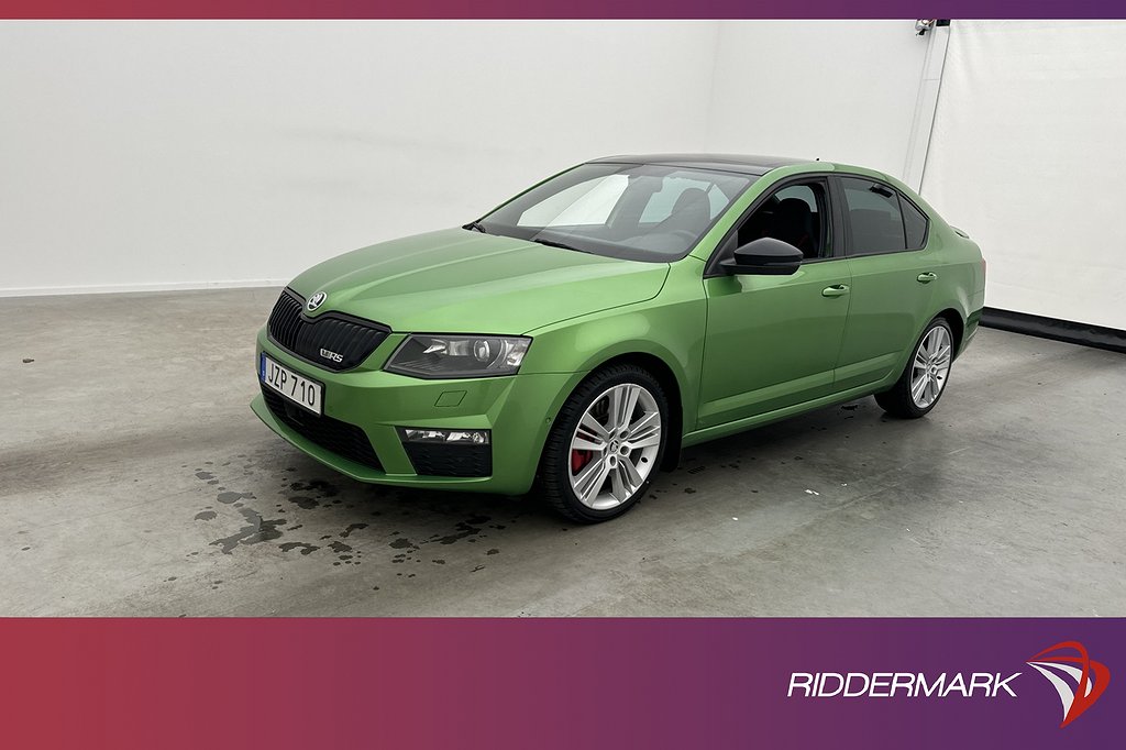 Skoda Octavia RS 2.0 220hk Pano Canton Värm Kamera Navi Drag