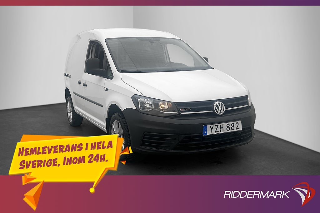 Volkswagen Caddy 2.0TDI 4M Värm PDC Drag Farthållare Moms