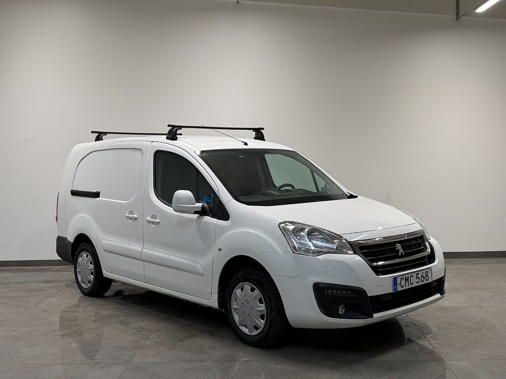 Peugeot Partner 1.6 BlueHDi Dragkrok Takräcke Bluetooth Ny-bes Eu6