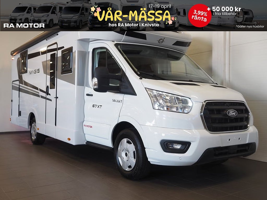 Ci Magis 67 XT  Aut I Solcell I Backkamera I Queensbed