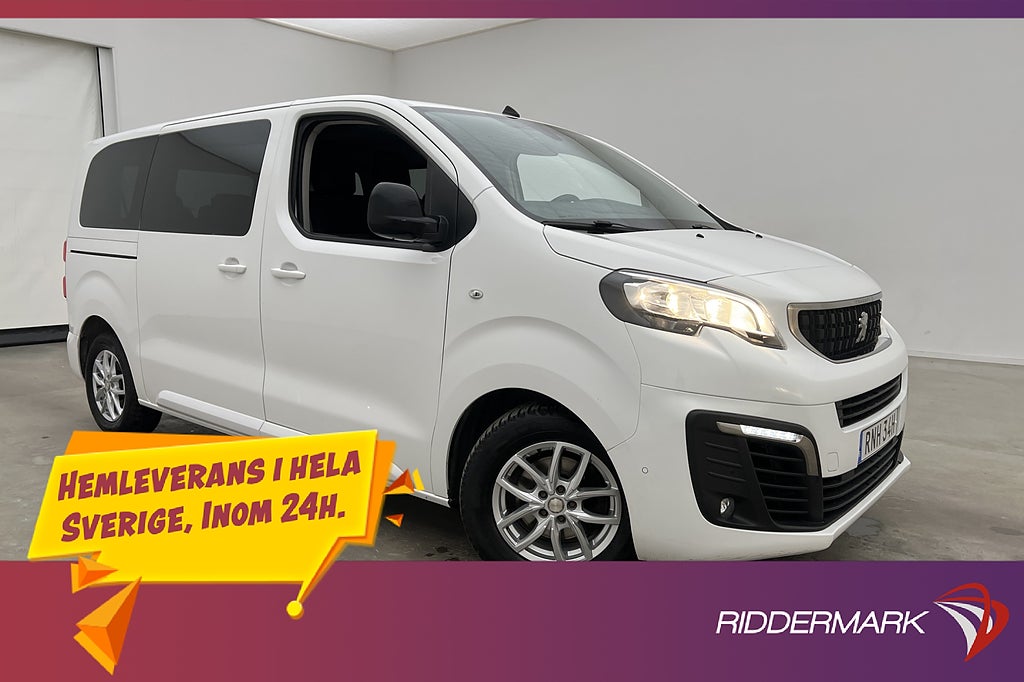 Peugeot Traveller L2 2.0HDi Dragkrok Bluetooth 9-Sits Moms