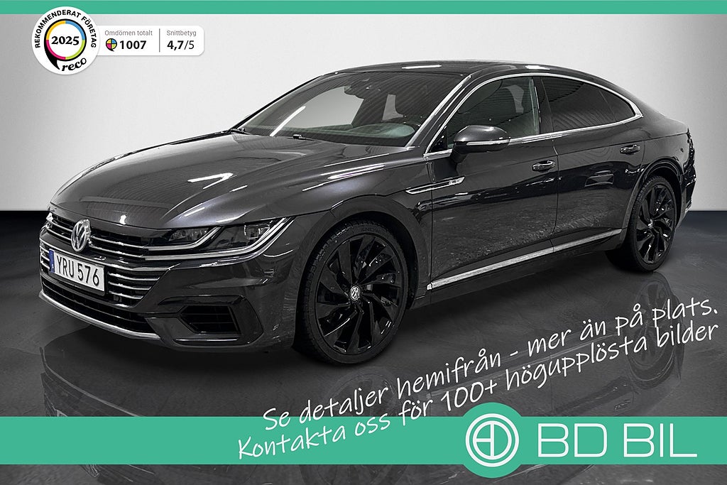 Volkswagen Arteon 2.0 TDI 4M R-LINE KAMREM BYTT PANO VÄRMARE DRAG