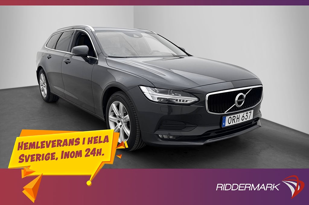 Volvo V90 D3 150hk Advanced VOC Värmare Rattvärm Kamrem-Bytt