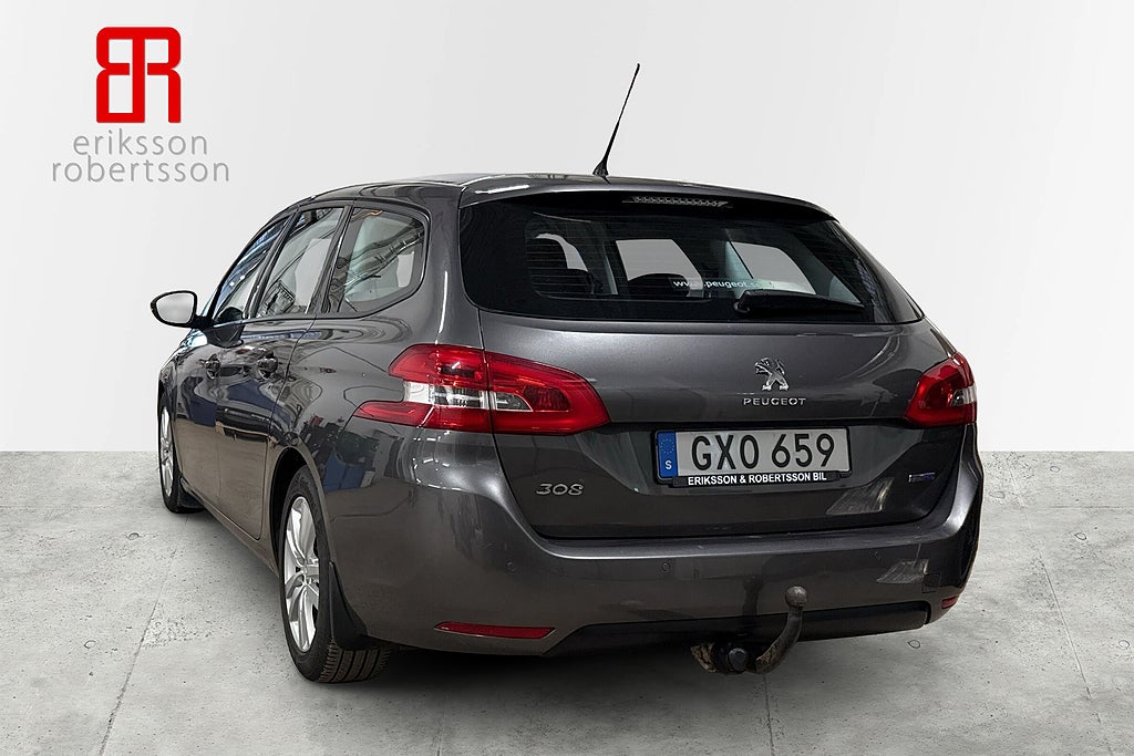 Peugeot 308 sw 1.6 BlueHDi Active Automat Dragkrok Motorvärmare