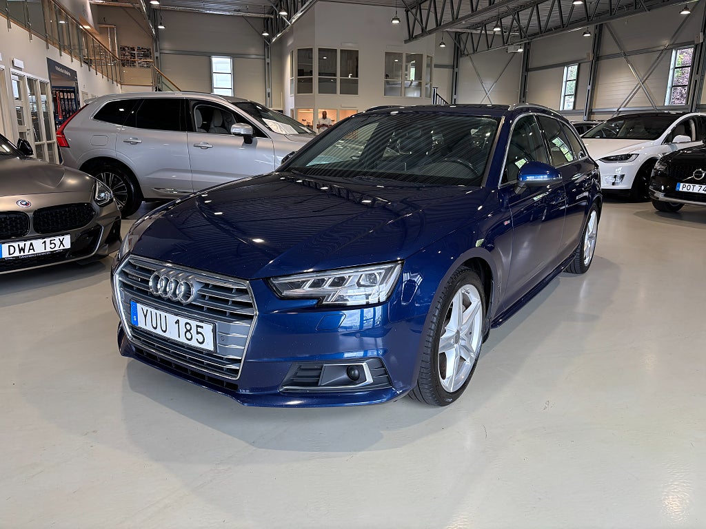 Audi A4 Avant 2.0 TDI 190hk quattro S-Line Evo Alpin/Drag/Värm