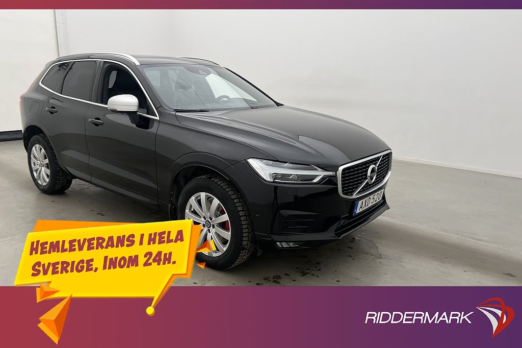 Volvo XC60 D5 R-Design Värm VOC Pano B&W HUD 360 Luft Drag