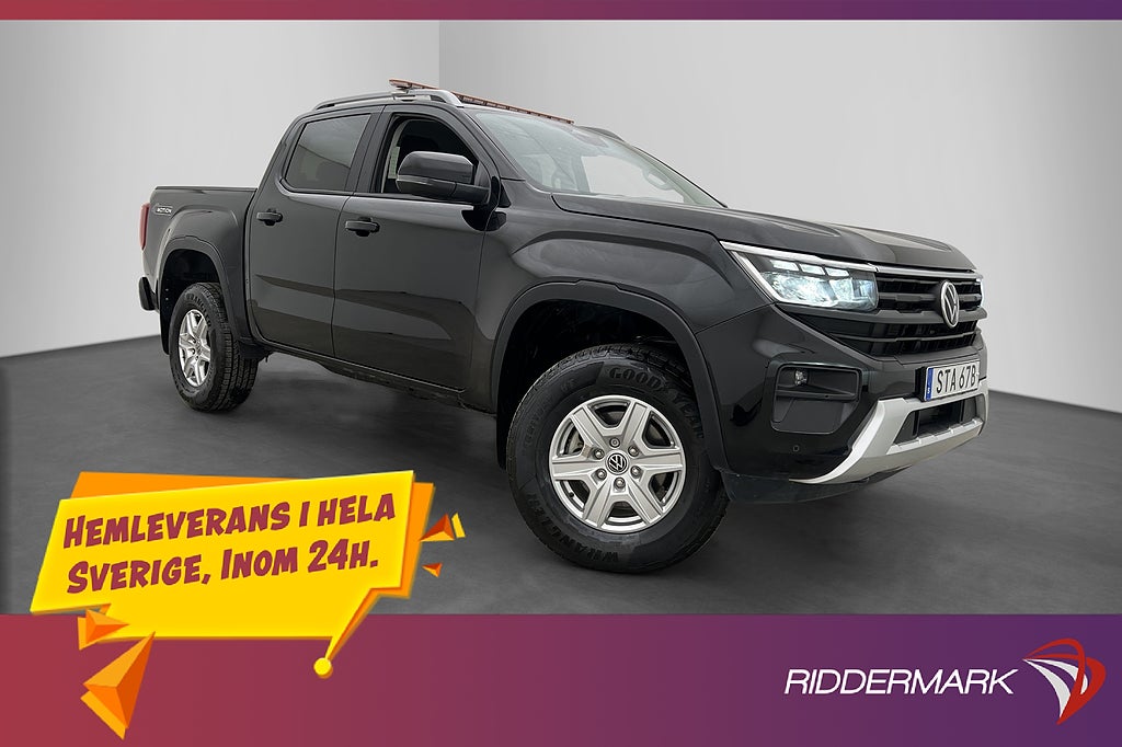 Volkswagen Amarok Life 2.0TDI 4M Värmare Drag CARPLAY Moms