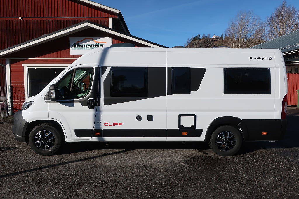 Sunlight OBS! Söndagsöppet 15/3  12-15 Cliff 640 Adventure /Nyskick 