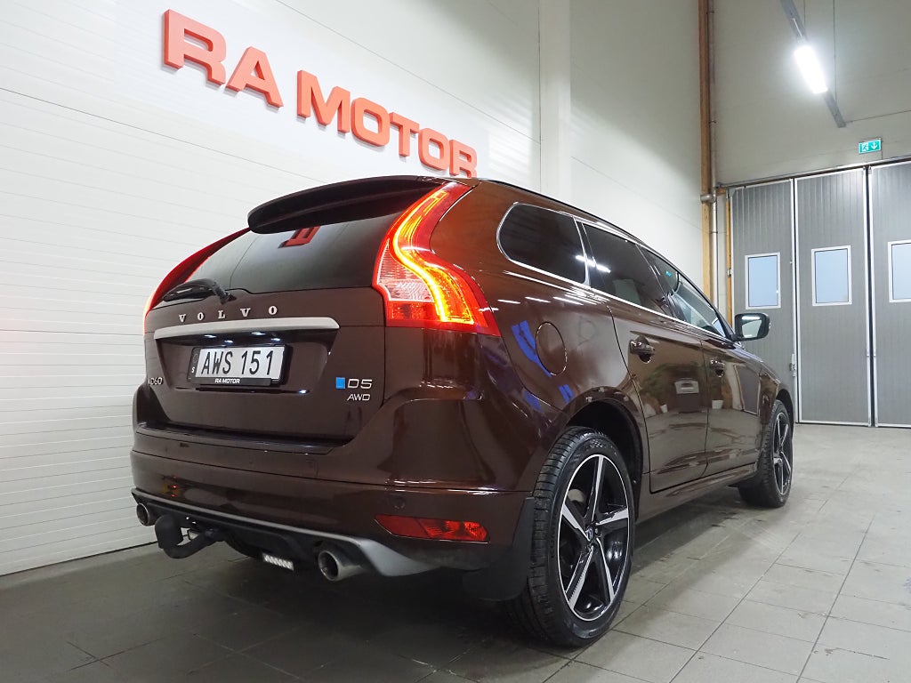 Volvo XC60 Polestar D5 AWD 230hk Black R R-Design Se Utrustning! 2015