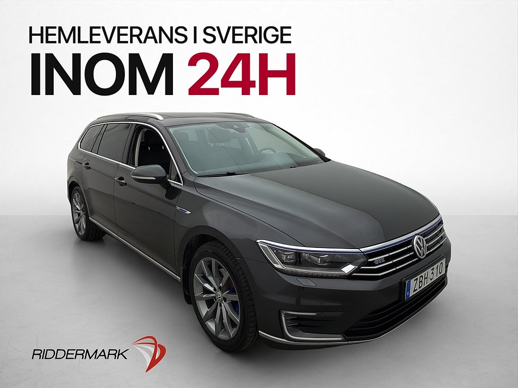 Volkswagen Passat GTE 218hk Executive Pano Värm Kamera Drag