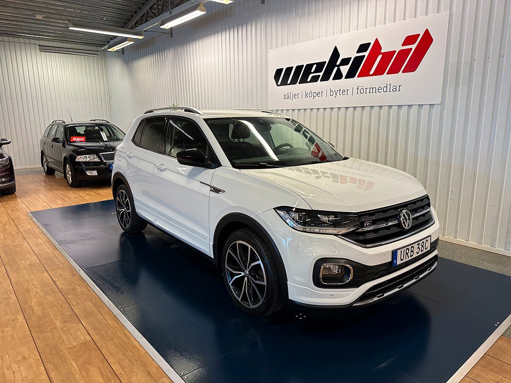 Volkswagen T-CROSS 1.0TSI Aut GT R-Line B-kamera 1år Garanti