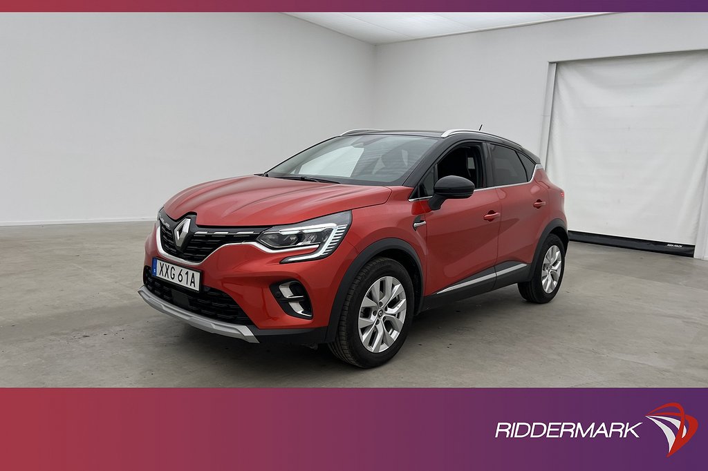 Renault Captur TCe 130hk Intens Kamera Navi Rattvärme Drag