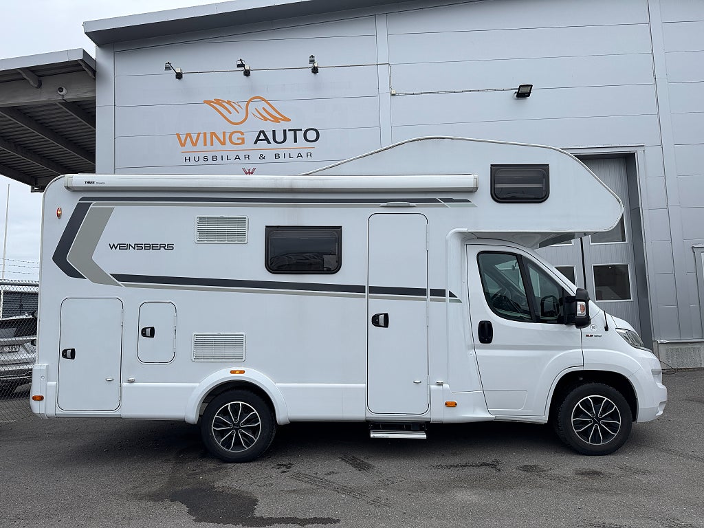 Weinsberg Cara Home 600 DKG Våningssängar! 6 bältade platser! LÅGA MIL! 50