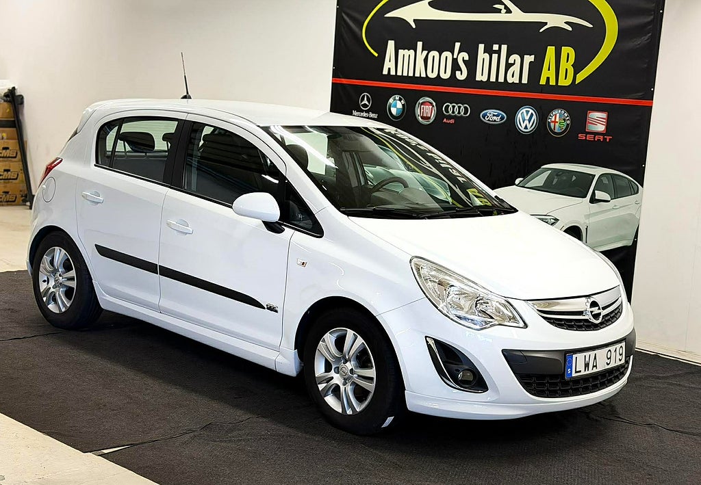 Opel Corsa OPC 5-dörrar 1.4 Euro 5 Låga mil Endast 1 ägare