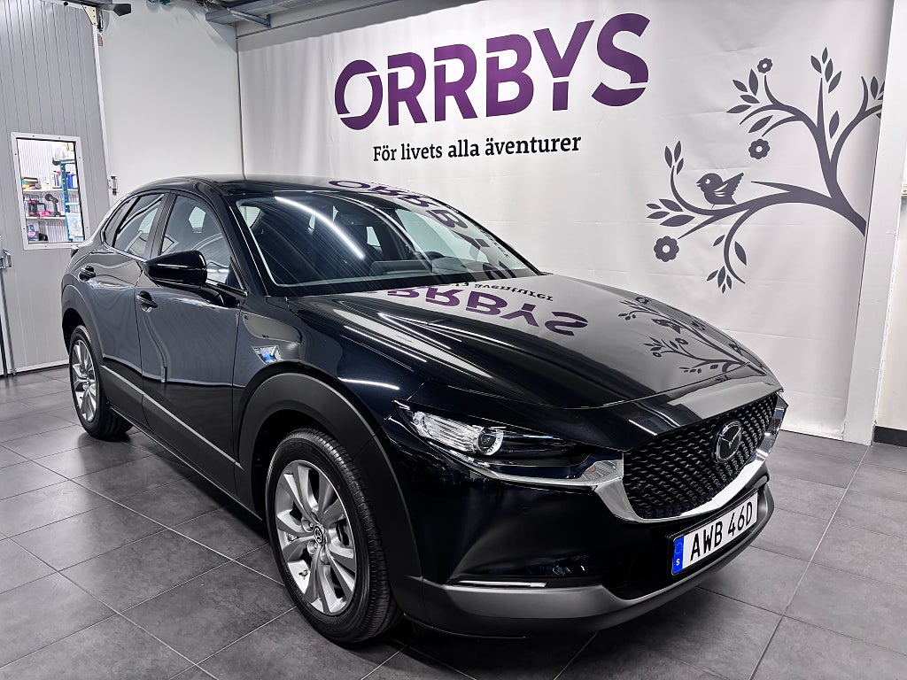 Mazda CX-30 2.5 e-SKYACTIV-G M Hybrid Centre-line, Rattvärme, Nav
