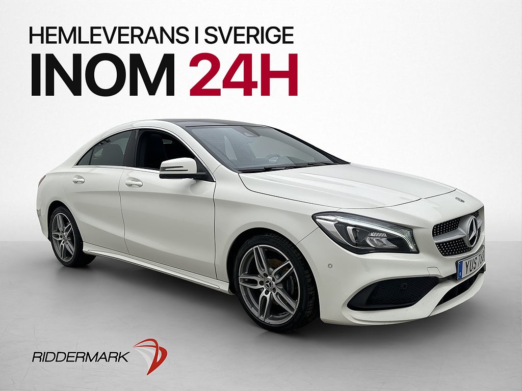 Mercedes-Benz CLA 200 d 4M 136hk AMG B-Kamera Pano Navi
