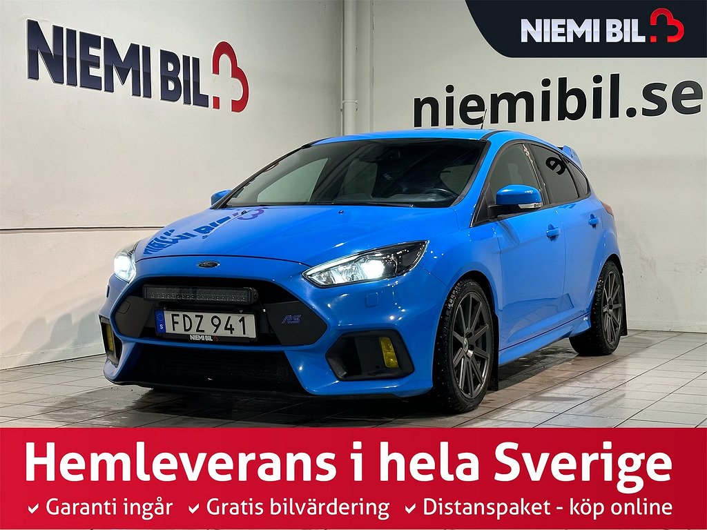 Ford Focus RS 350hk Backkamera Navigation LED-ramp S/V-hjul