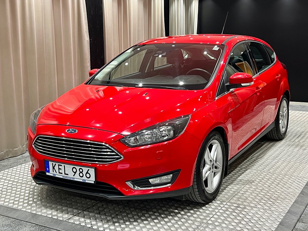 Ford Focus 1.0 EcoBoost Titanium Farthållare Drag Kamera 