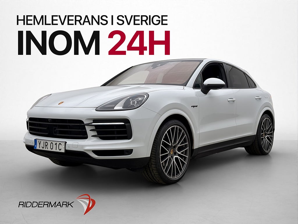 Porsche Cayenne Coupé E-Hybrid 462hk PASM Pano Bose MOMS