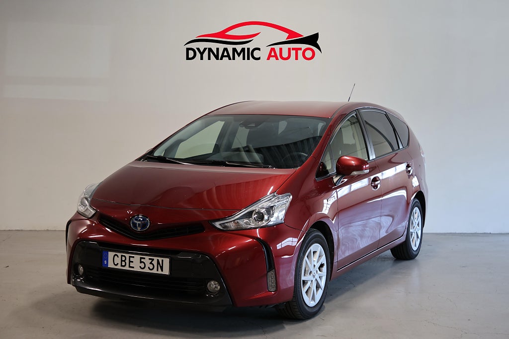 Toyota Prius Prius+ Hybrid 122hk 7-sits/1-Ägare/Kamera/Relax Garanti
