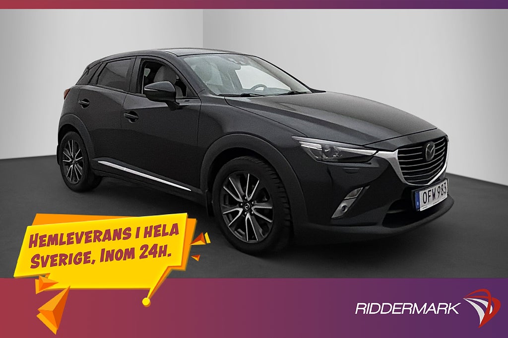 Mazda CX-3 2.0 SKYACTIV-G 150hk AWD Optimum HUD BOSE Drag