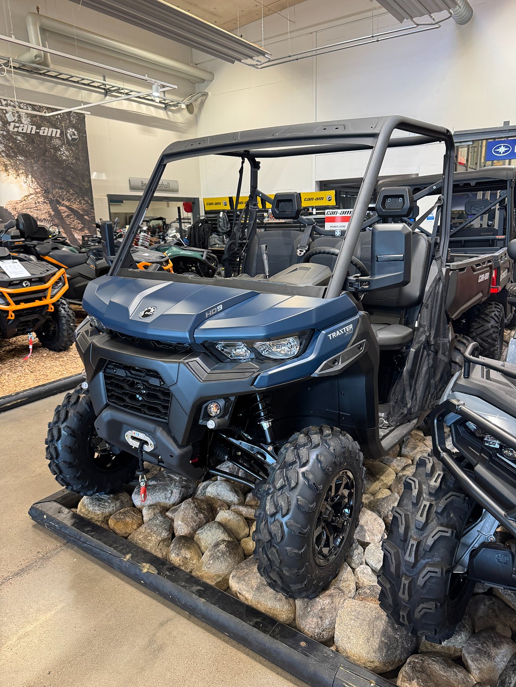 Can-Am Traxter Xu T ABS HD 9 " Blå " # Kampanj # 