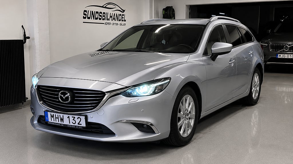 Mazda 6 Wagon 2.2 SKYACTIV-D AWD Blis Värmare Drag KampanjRänta